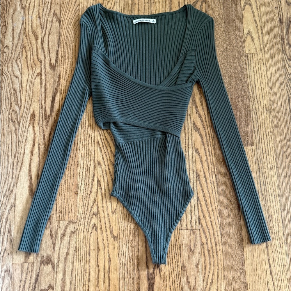 Ribbed Long Sleeve Bodysuit
